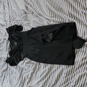 Formal fitted black dress new with tags